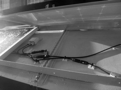 Solaranlage für das Offroad-Fahrzeug